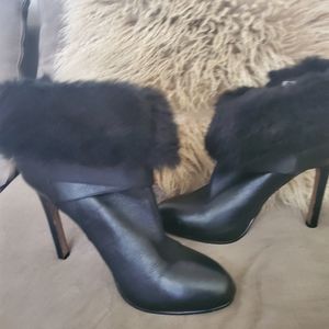 Aldo fur line  Heel Boots